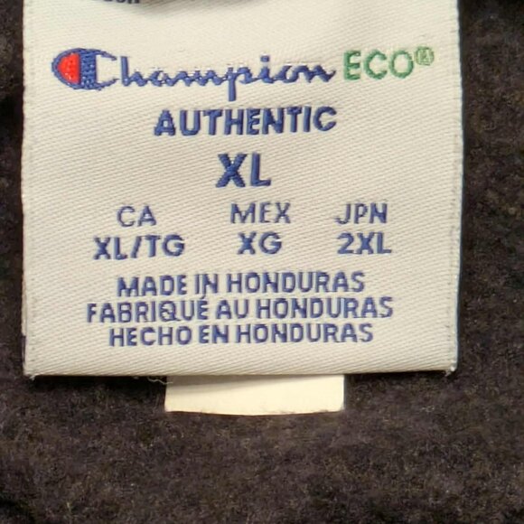 Boise State Broncos Black Hooded Mens XL Hand Warm Pocket Pullover Jacket - Picture 10 of 11